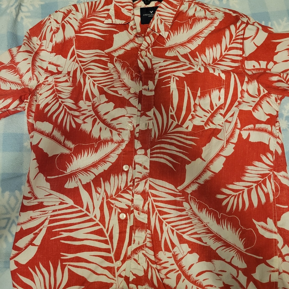 Floral Button Up